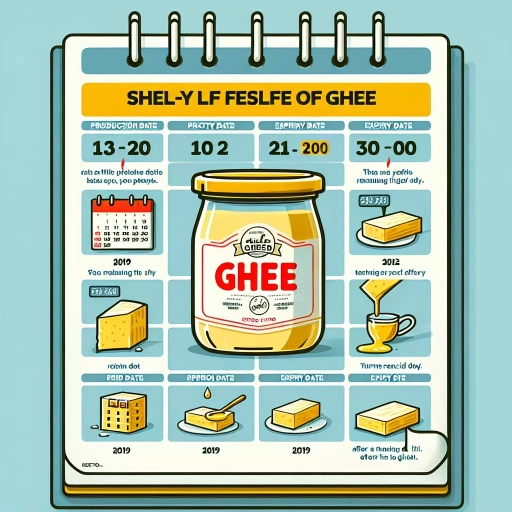 how long does ghee last