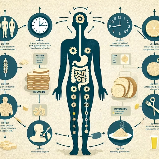 how long does gluten stay in body