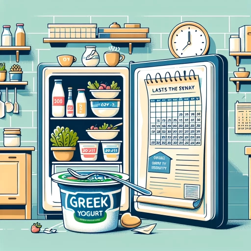 how long does greek yogurt last