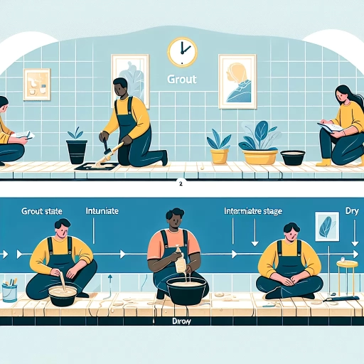 how long does grout take to dry