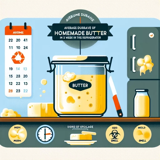how long does homemade butter last