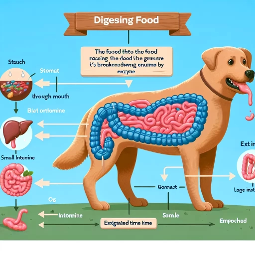 how long does it take a dog to digest food