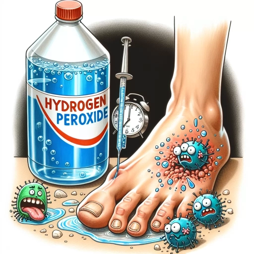 how long does it take for hydrogen peroxide to kill toenail fungus