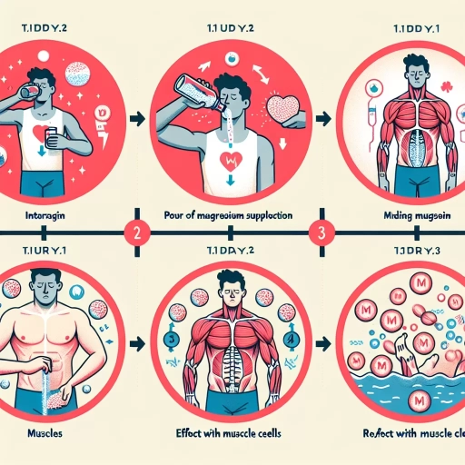 how long does it take for magnesium to work for muscles