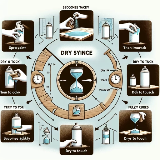how long does it take for spray paint to dry