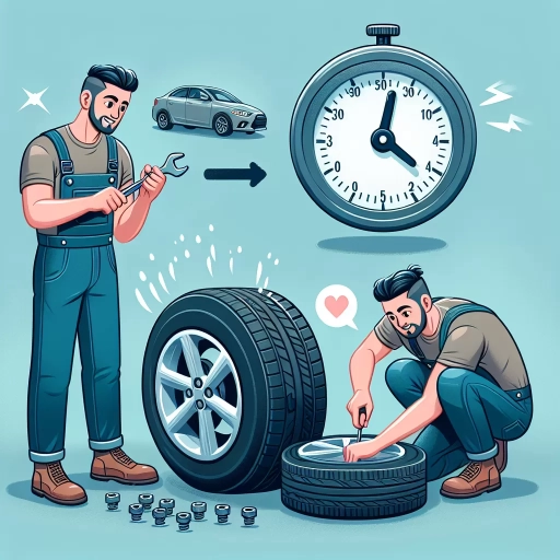 how long does it take to change a tire