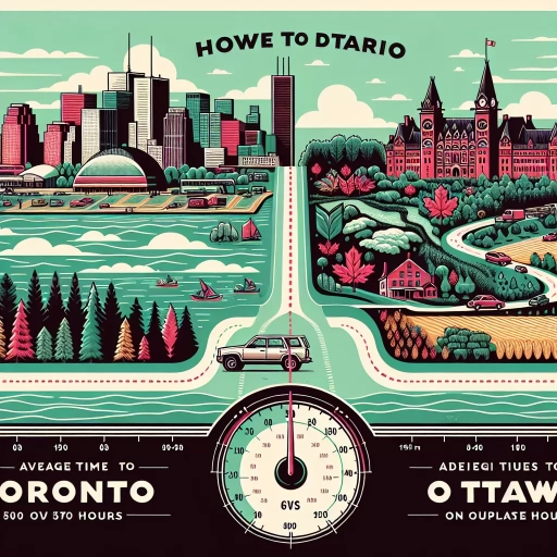 how long does it take to drive across ontario