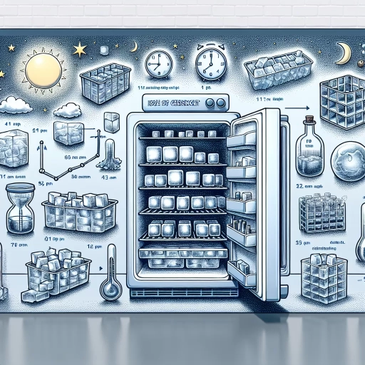 how long does it take to freeze ice cubes