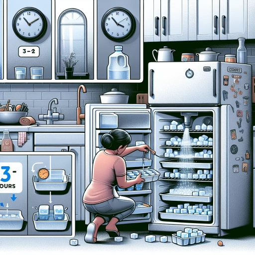 how long does it take to make ice cubes