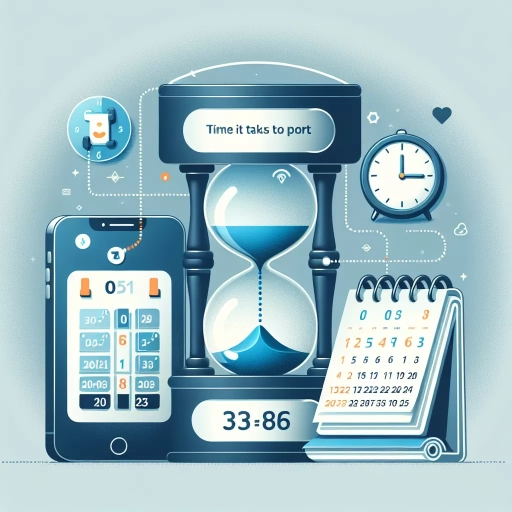 how long does it take to port a number