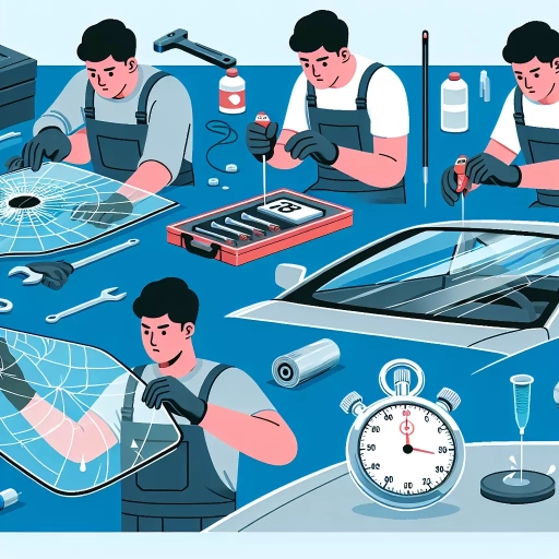 how long does it take to replace a windshield