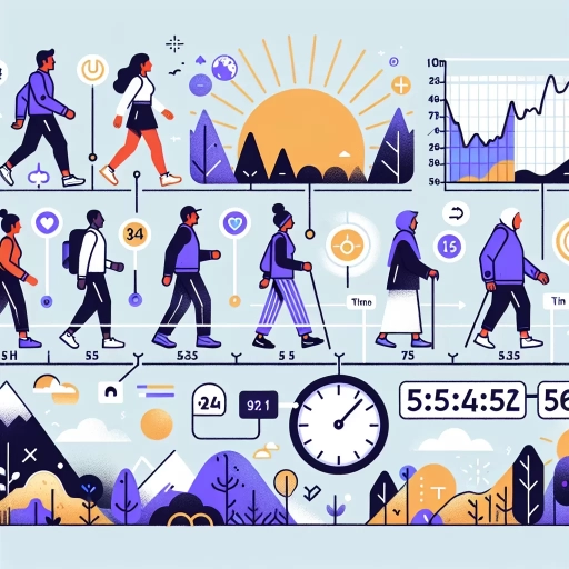 how long does it take to walk 4 km