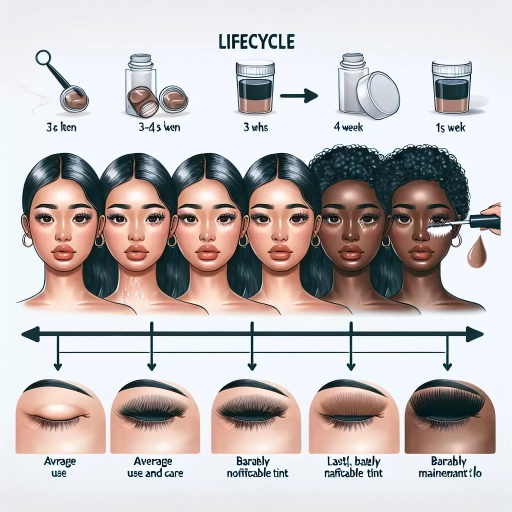 how long does lash tint last