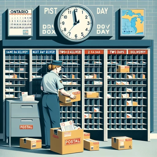 how long does mail take in ontario