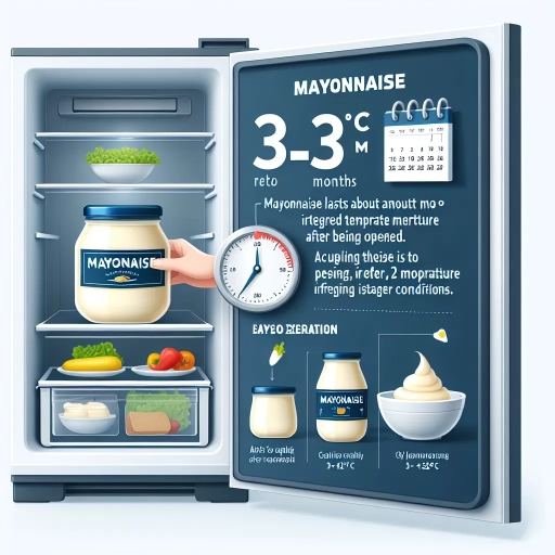 how long does mayo last in the fridge