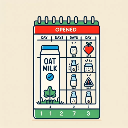 how long does oat milk last after opening