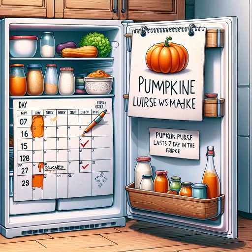 how long does pumpkin puree last in the fridge