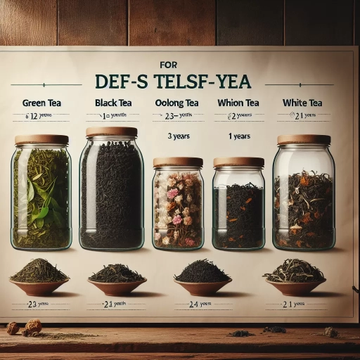 how long does tea last