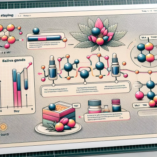 how long does thc stay in saliva glands