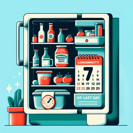 how long does tomato paste last in the fridge