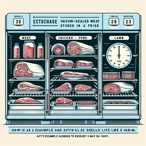 how long does vacuum sealed meat last in the fridge