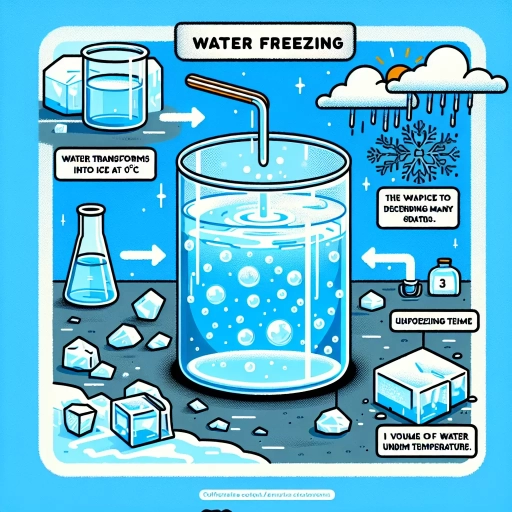 how long does water take to freeze