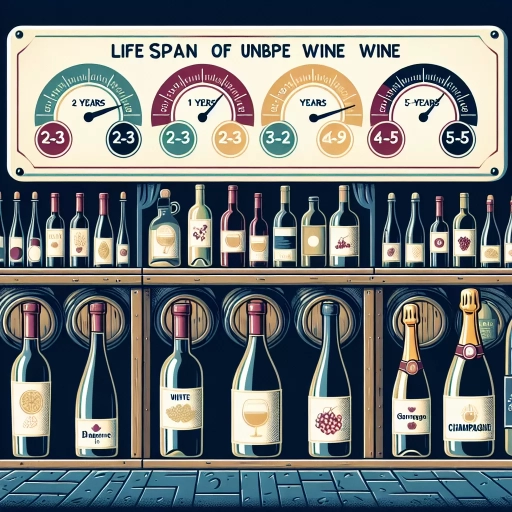 how long does wine last unopened