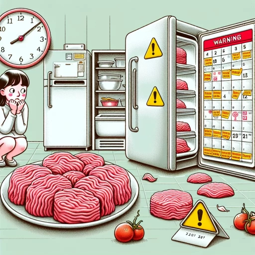 how long ground beef fridge