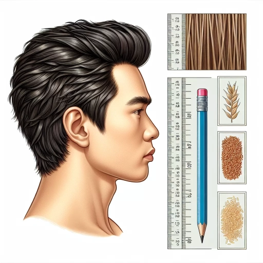 how long is 1/4 inch hair