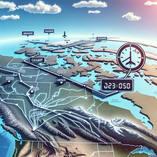 how long is a flight from calgary to vancouver
