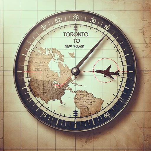 how long is a flight from toronto to new york