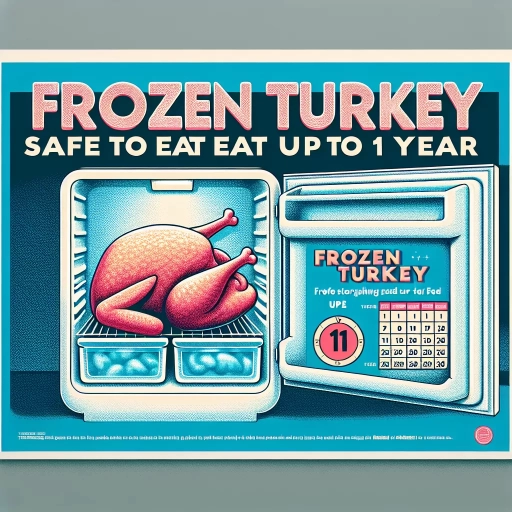 how long is a frozen turkey good for