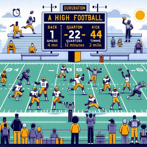 how long is a high school football game