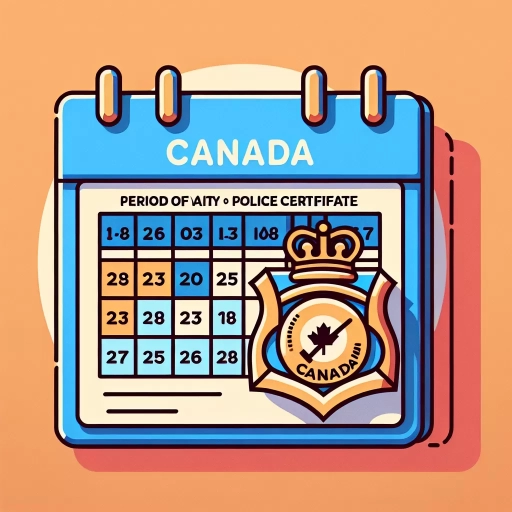 how long is a police certificate valid for canada