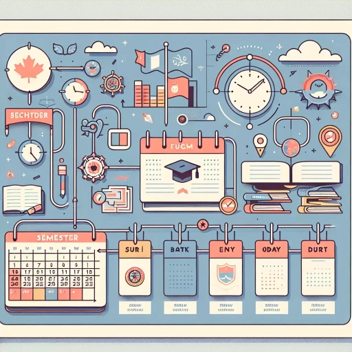 how long is a semester in canada