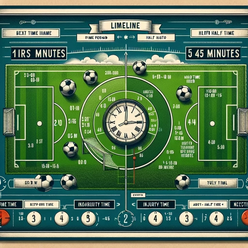 how long is a soccer match including half-time