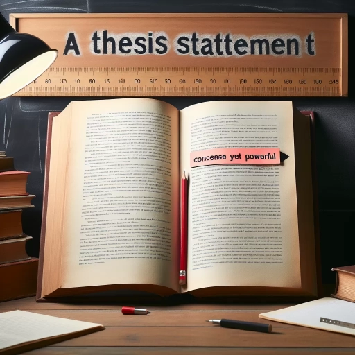 how long is a thesis statement