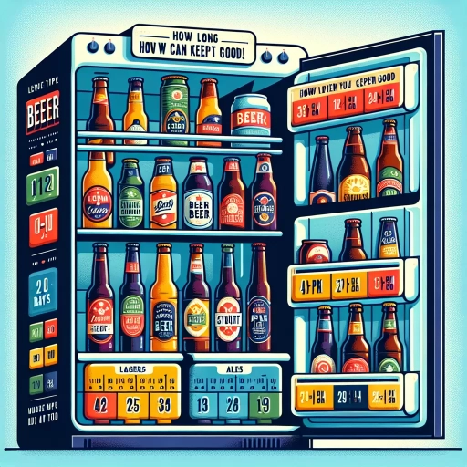 how long is beer good for in fridge