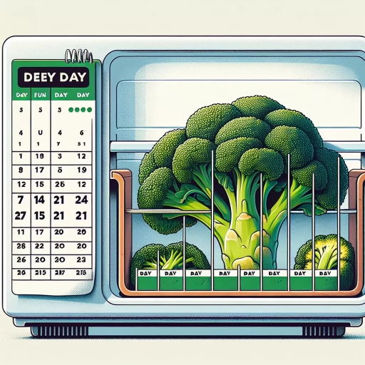 how long is broccoli good for in fridge