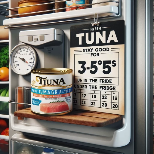 how long is canned tuna good for in the fridge