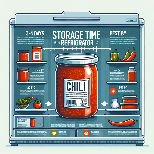 how long is chili good for in the fridge