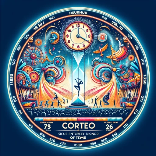 how long is cirque du soleil corteo