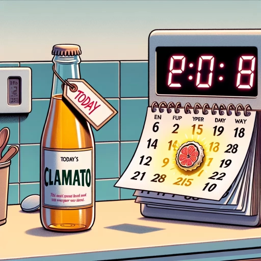 how long is clamato good for after opening