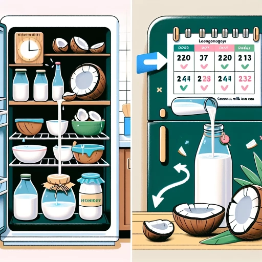 how long is coconut milk good for in the fridge