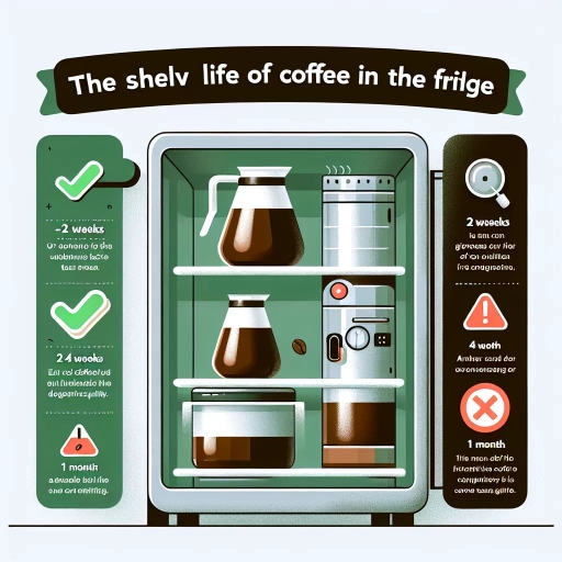 how long is coffee good for in the fridge