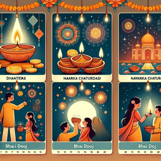 how long is diwali 2023