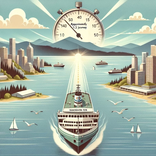 how long is ferry from vancouver to victoria