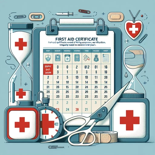 how long is first aid valid