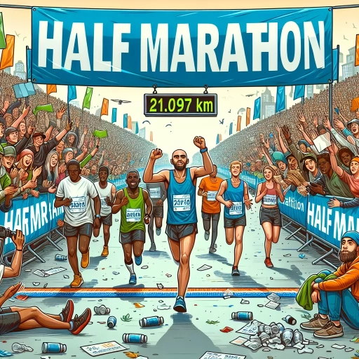 how long is half marathon in km