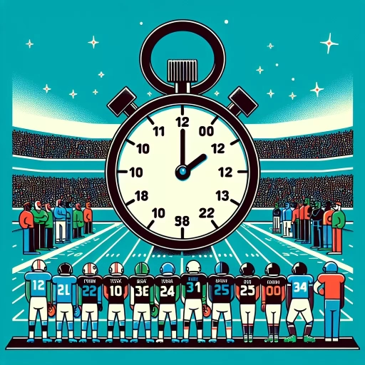 how long is halftime in nfl